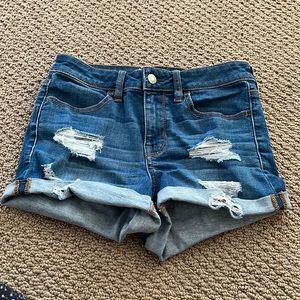 Pacsun Stretchy Distressed Shorts sz 25